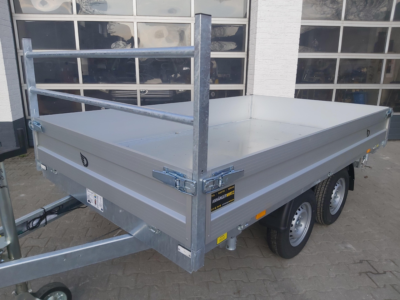 Tipper trailer Cheval Liberte Debon Kipper PW 2.4 Basic Elektro 305x180x35cm 2600kg Modell 2024: picture 10