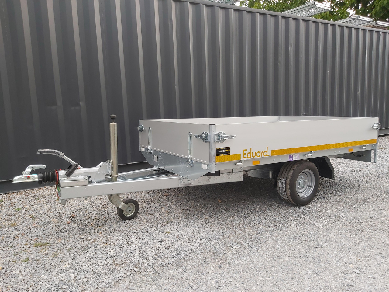 Hochlader light 2514 250x145x30cm Lfh 56cm 10" (S) 1350kg online Aktion - Car trailer: picture 1 Hochlader light 2514 250x145x30cm Lfh 56cm 10" (S) 1350kg online Aktion - Car trailer: picture 1