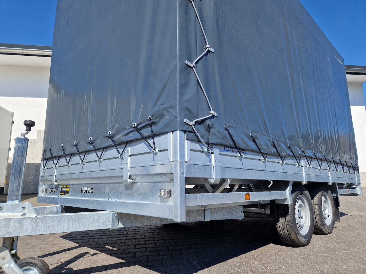 MEDAX - 2 3000 405x203x210cm Hochplane grau 12" niedrig Fahrwerk 3000kg - Curtainsider trailer: picture 3 MEDAX - 2 3000 405x203x210cm Hochplane grau 12" niedrig Fahrwerk 3000kg - Curtainsider trailer: picture 3