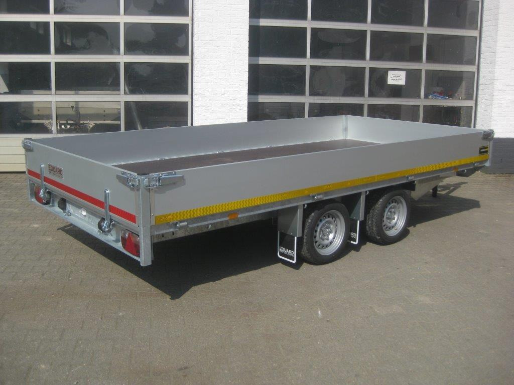 Multi Transporter 406x200x30cm Rampen Seilwinde 13" niedrig Fahrwerk (XL) 2700kg - Dropside/ Flatbed trailer: picture 2 Multi Transporter 406x200x30cm Rampen Seilwinde 13" niedrig Fahrwerk (XL) 2700kg - Dropside/ Flatbed trailer: picture 2