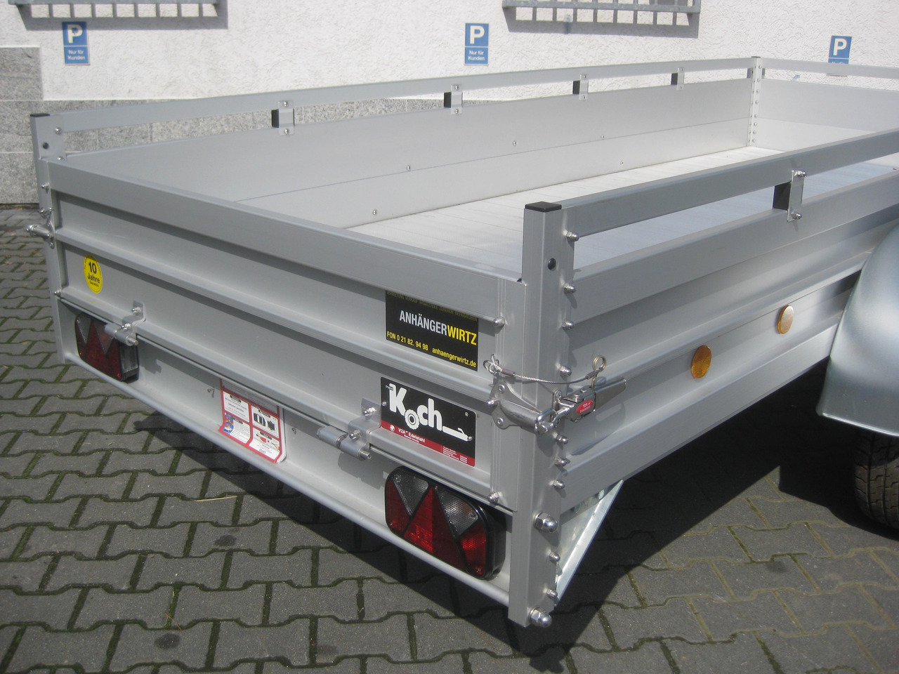 PKW Anhänger Koch Aluline+ 350x150x44cm ALUBODEN (L) 2600kg - Car trailer: picture 4 PKW Anhänger Koch Aluline+ 350x150x44cm ALUBODEN (L) 2600kg - Car trailer: picture 4
