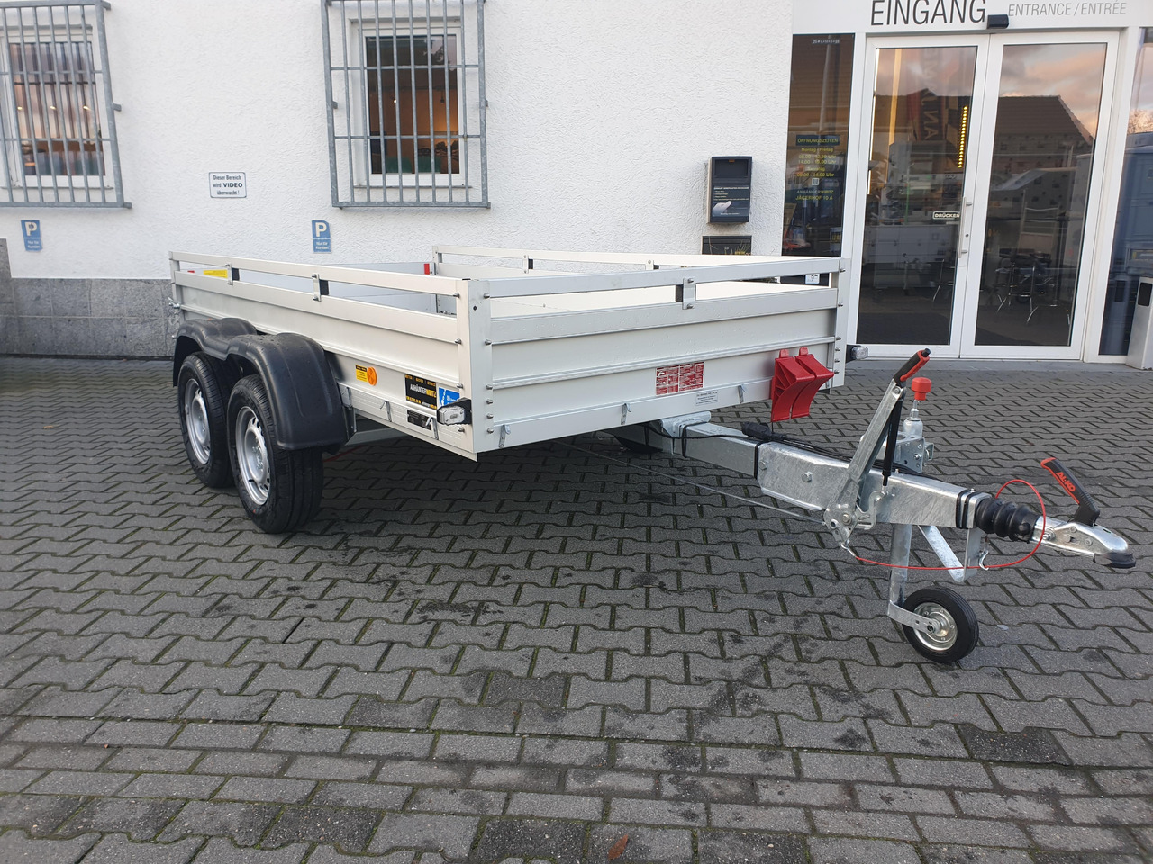 PKW Anhänger Koch Aluline 7.20 150.300.20 Hobbyline 300x150x44cm (M) 2000kg - Dropside/ Flatbed trailer: picture 2 PKW Anhänger Koch Aluline 7.20 150.300.20 Hobbyline 300x150x44cm (M) 2000kg - Dropside/ Flatbed trailer: picture 2