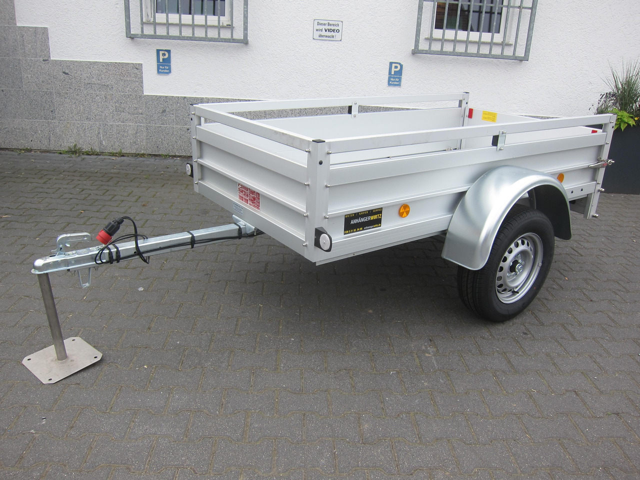 PKW Anhänger Koch Aluline+ U2 205x105x40cm ALUBODEN (XS) 750kg 100 km/H - Car trailer: picture 2 PKW Anhänger Koch Aluline+ U2 205x105x40cm ALUBODEN (XS) 750kg 100 km/H - Car trailer: picture 2