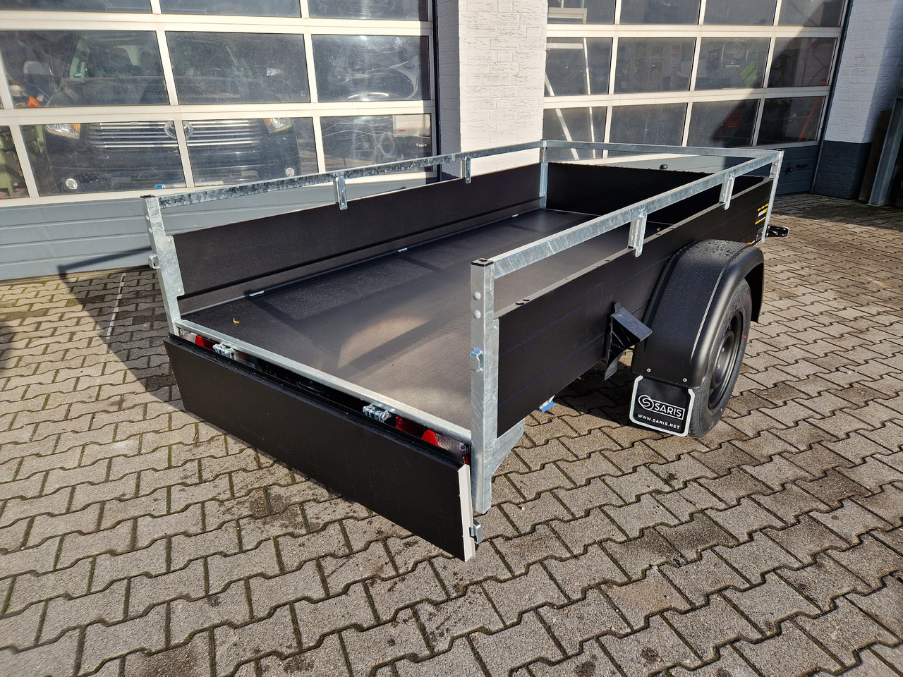 Car trailer Saris Anhänger DV135 McAlu Pro MP 255x133x43cm blackline (S) 1350kg black deal Aktion: picture 12