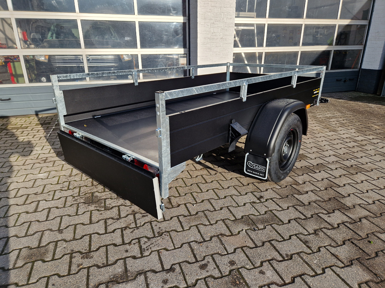 Car trailer Saris Anhänger DV135 McAlu Pro MP 255x133x43cm blackline (S) 1350kg black deal Aktion: picture 11