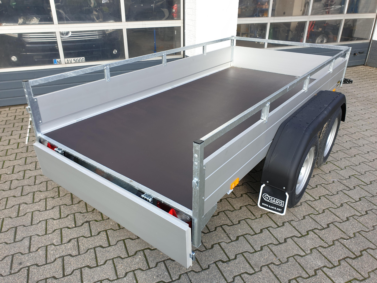 Dropside/ Flatbed trailer Saris Anhänger FW2700 McAlu Pro 305x153x45cm (M) 2700kg Winter online Aktion: picture 7