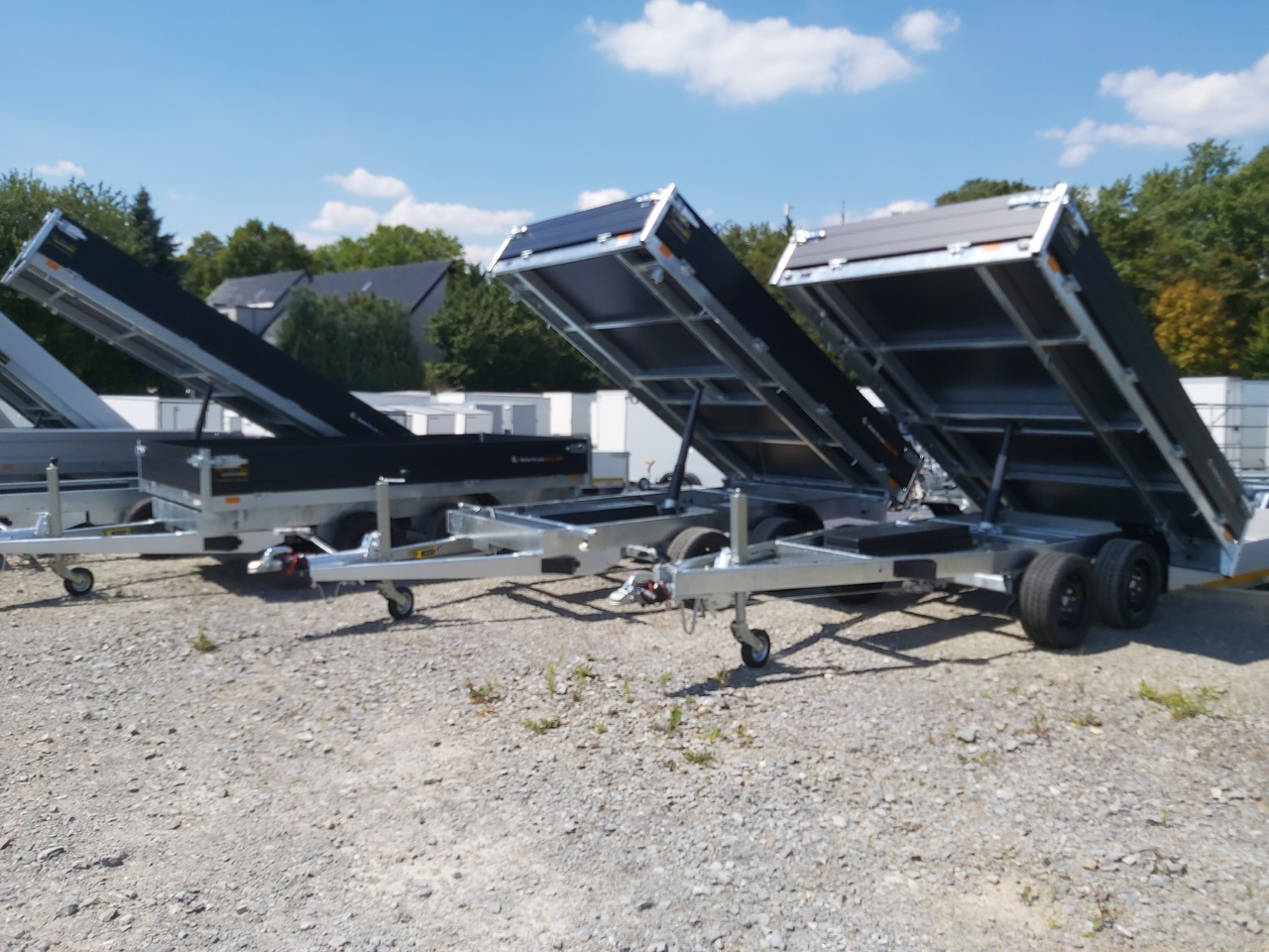 Saris Kipper K3 406 204 3500 2 HD E 406x204x35cm black Alu Auffahrrampen Stützen LED 3500kg - Tipper trailer: picture 2 Saris Kipper K3 406 204 3500 2 HD E 406x204x35cm black Alu Auffahrrampen Stützen LED 3500kg - Tipper trailer: picture 2