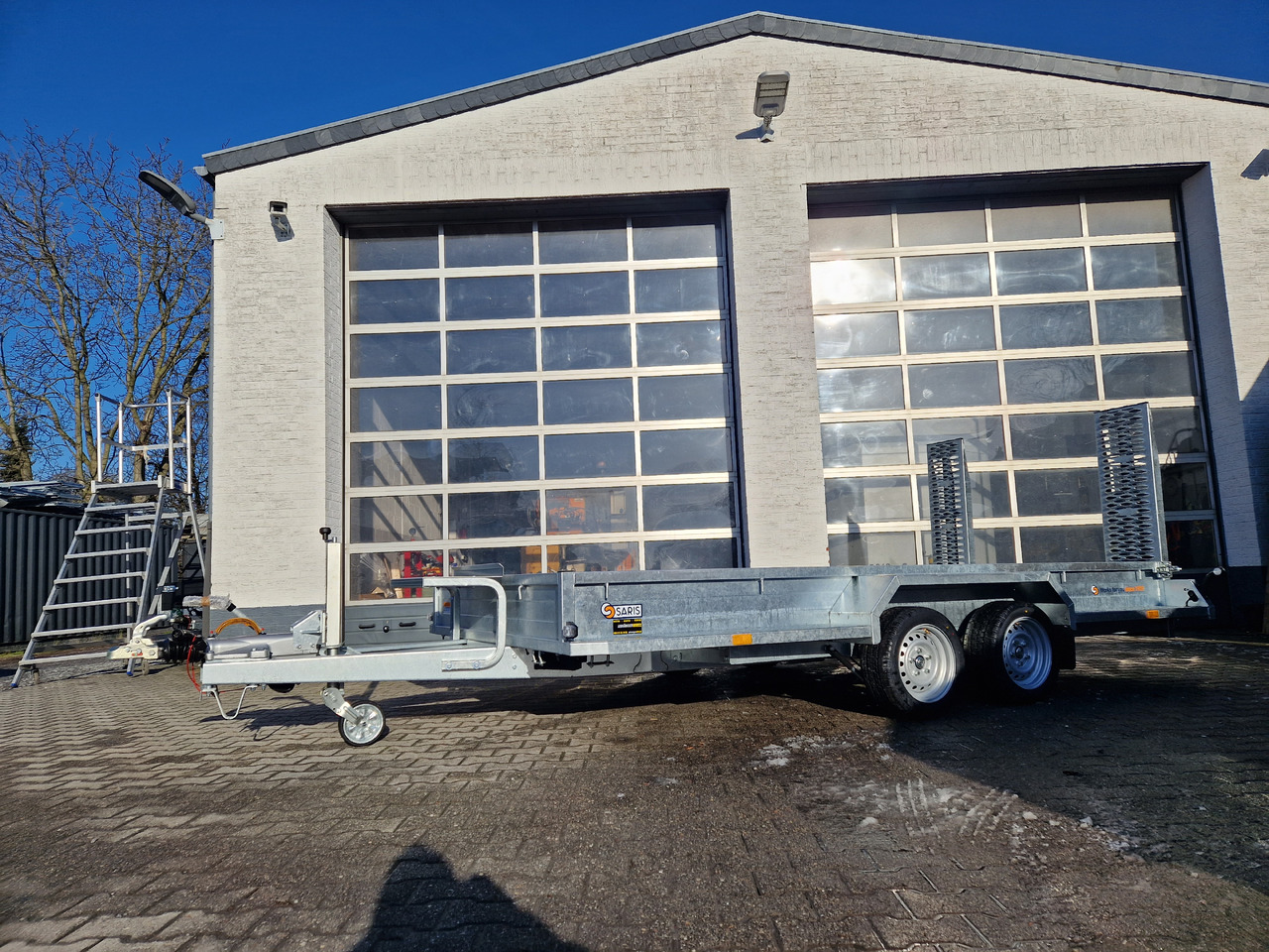 Saris Magnum MAXX 3500 406x182x30cm force one Rampen Schaufelablage 100km/H 3500kg Januar Aktion - Plant trailer: picture 5 Saris Magnum MAXX 3500 406x182x30cm force one Rampen Schaufelablage 100km/H 3500kg Januar Aktion - Plant trailer: picture 5