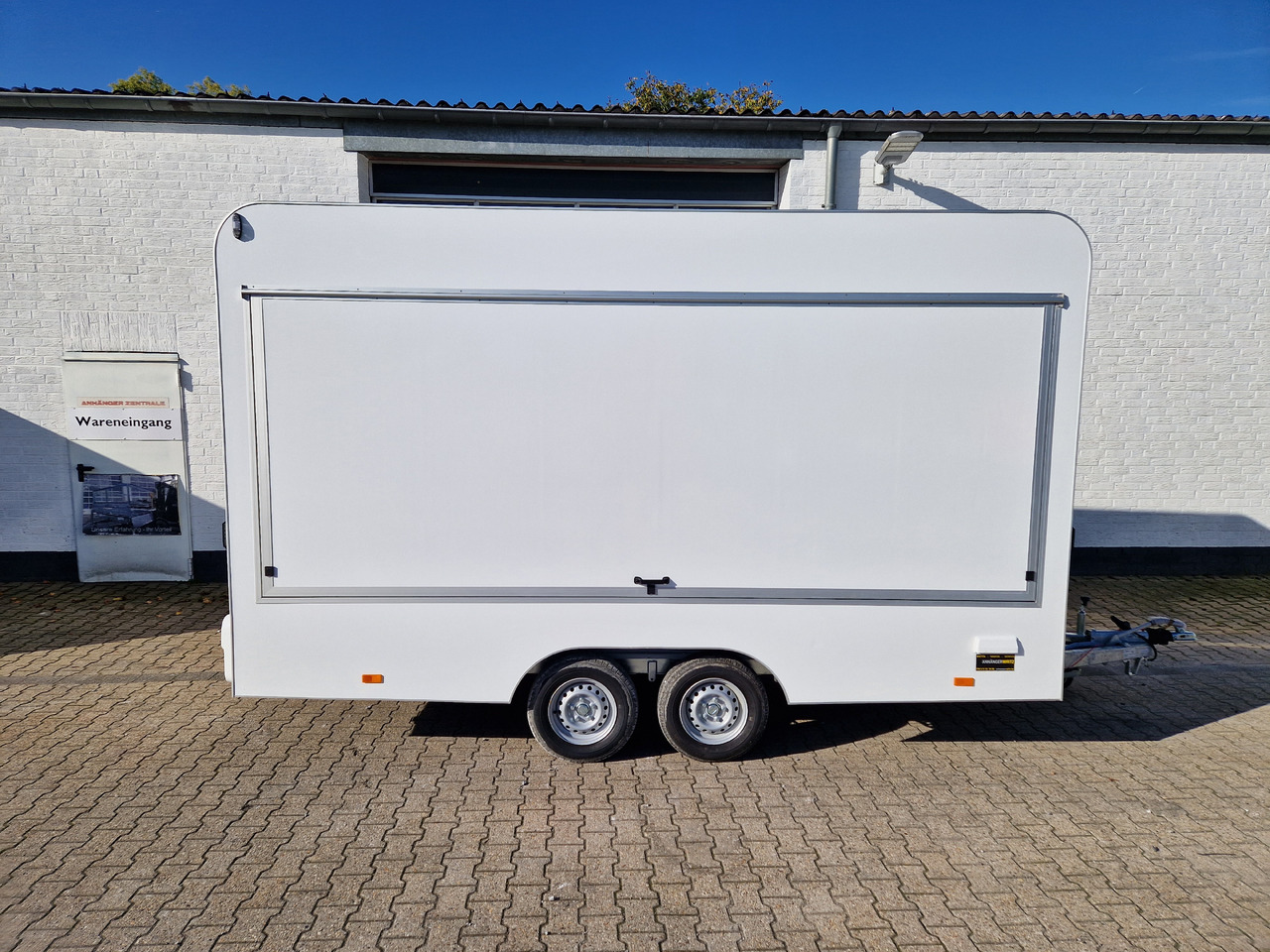 Vending trailer Verkaufsanhänger VK 420 200 aero retro 420x200x230cm Verkaufsklappe (XL) 2000kg Abverkauf Aussteller: picture 20
