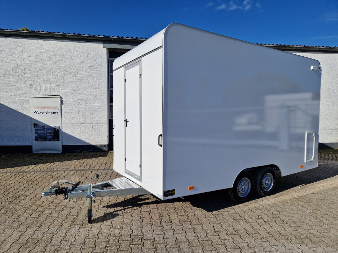 Vending trailer Verkaufsanhänger VK 420 200 aero retro 420x200x230cm Verkaufsklappe (XL) 2000kg Abverkauf Aussteller: picture 15