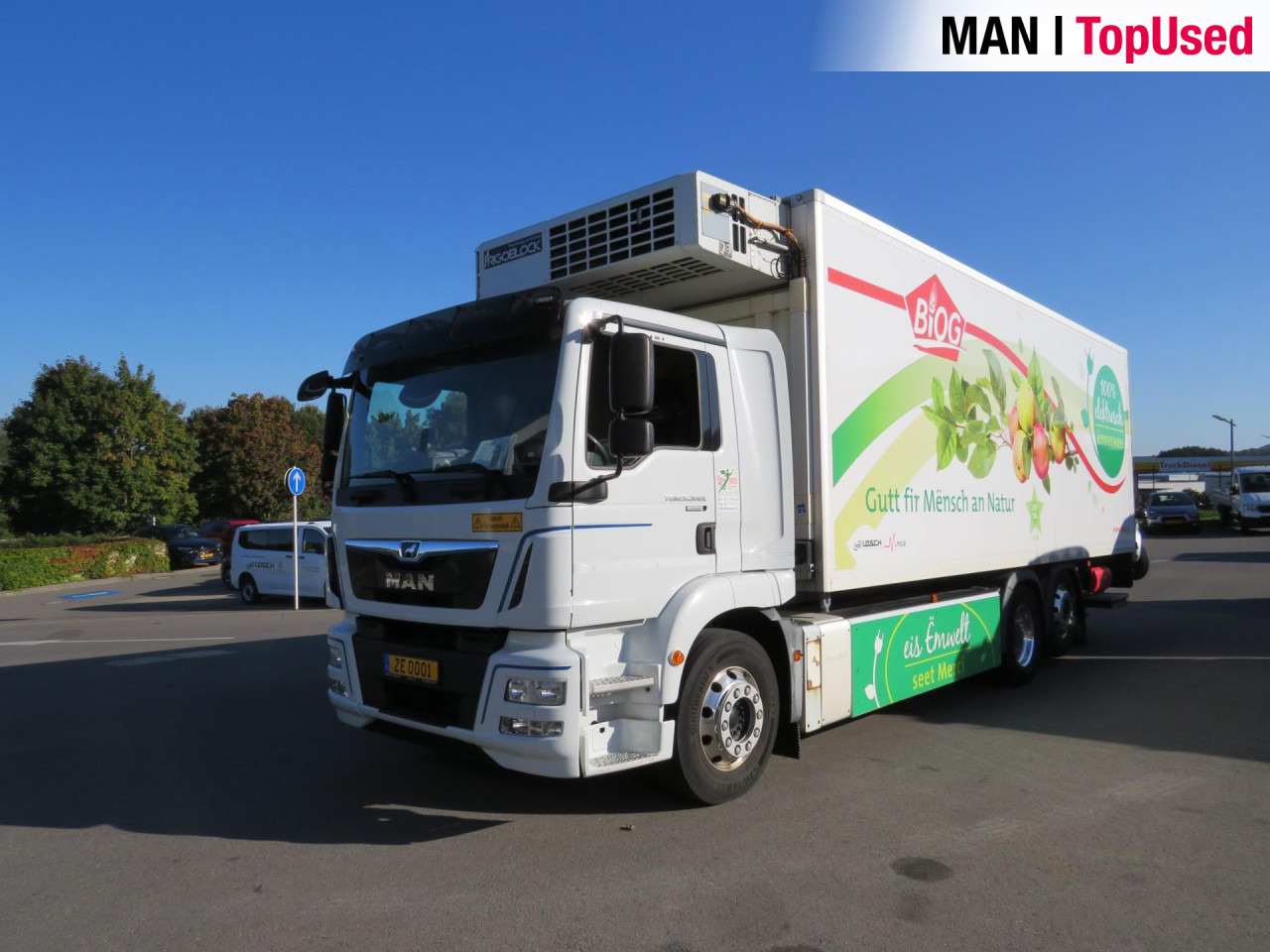 MAN eTGM 26.360 E 6X2-4 LL Kühlkoffer Klima Luftfeder - Refrigerator truck, Electric truck: picture 1 MAN eTGM 26.360 E 6X2-4 LL Kühlkoffer Klima Luftfeder - Refrigerator truck, Electric truck: picture 1