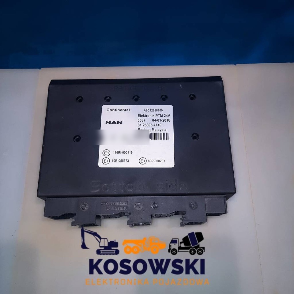 MAN TGX TGA TGS TGM TGL - ECU for Truck: picture 1 MAN TGX TGA TGS TGM TGL - ECU for Truck: picture 1