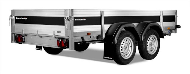 Brenderup Tieflader 2300ATB2000 Alu, 2,0 to. 3010x1530x400mm - Car trailer: picture 2 Brenderup Tieflader 2300ATB2000 Alu, 2,0 to. 3010x1530x400mm - Car trailer: picture 2