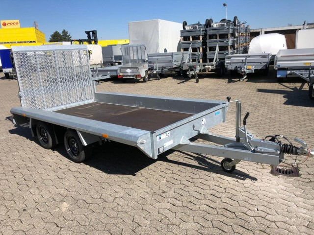 Hapert Indigo LF-2 3600 x 1740 x 200 mm, 3,5 to. Gitterrampe, 100 km/h, Parabelfederung - Car trailer: picture 1 Hapert Indigo LF-2 3600 x 1740 x 200 mm, 3,5 to. Gitterrampe, 100 km/h, Parabelfederung - Car trailer: picture 1