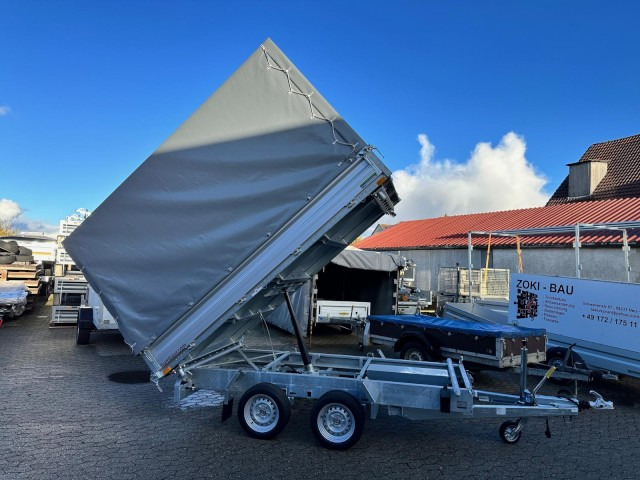 Humbaur 3-Seitenkipper HTK 3500.31 Alu, 3140 x 1750 x 350 mm, 3,5 to. - Tipper trailer: picture 1 Humbaur 3-Seitenkipper HTK 3500.31 Alu, 3140 x 1750 x 350 mm, 3,5 to. - Tipper trailer: picture 1