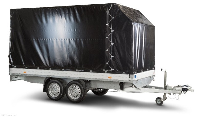 Humbaur HT 254118 Hochlader mit Plane 4100x1850x350mm - Car trailer: picture 1 Humbaur HT 254118 Hochlader mit Plane 4100x1850x350mm - Car trailer: picture 1