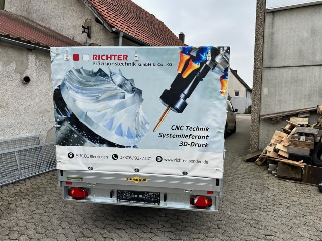 Humbaur Humbaur Plane mit Beschriftung im Digitaldruck - Car trailer: picture 4 Humbaur Humbaur Plane mit Beschriftung im Digitaldruck - Car trailer: picture 4