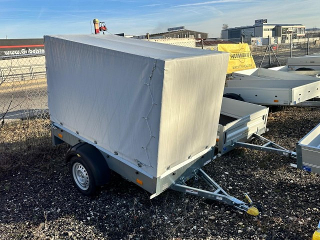 New Car trailer Humbaur Steely DK kippbar Tieflader mit Hochplane 140cm, 750 kg, 2050 x 1095 x 300 mm: picture 6