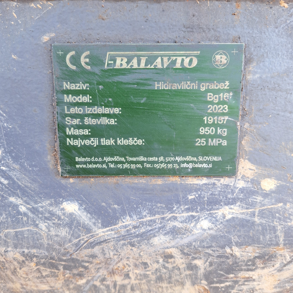 Leasing of Balavto grab BG 16 S70 for 18-25 ton excavators Balavto grab BG 16 S70 for 18-25 ton excavators: picture 17