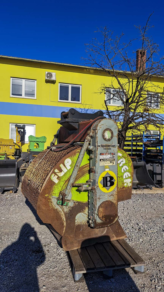 Flip Screen screening bucket E50 1200 mm S60 for 12-18 ton excavators - Sorting bucket for Excavator: picture 5 Flip Screen screening bucket E50 1200 mm S60 for 12-18 ton excavators - Sorting bucket for Excavator: picture 5