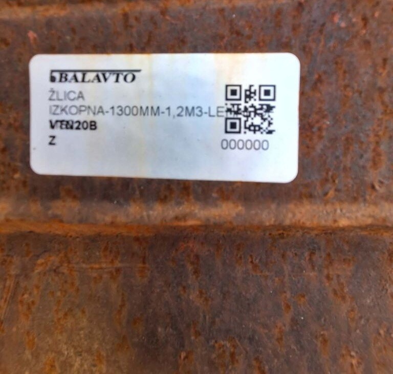 VTN Digging bucket 1300 mm Lehnhoff - Excavator bucket: picture 3 VTN Digging bucket 1300 mm Lehnhoff - Excavator bucket: picture 3