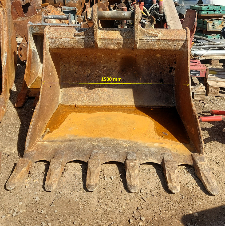 VTN Digging bucket 1500 mm - Excavator bucket: picture 2 VTN Digging bucket 1500 mm - Excavator bucket: picture 2