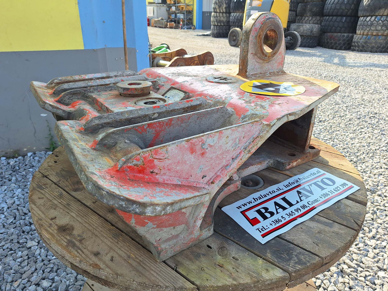 Wimmer aloch 3 attachment plate S3 - Quick coupler for Construction machinery: picture 1 Wimmer aloch 3 attachment plate S3 - Quick coupler for Construction machinery: picture 1