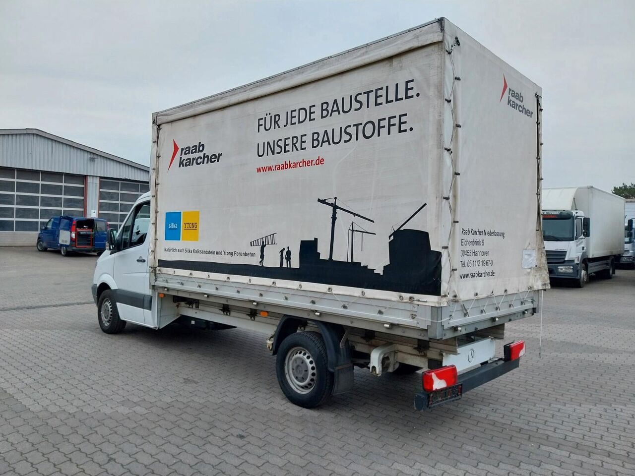 Mercedes-Benz Sprinter II LKW Pritsche u. Plane 313 CDI - Curtain side van: picture 4 Mercedes-Benz Sprinter II LKW Pritsche u. Plane 313 CDI - Curtain side van: picture 4
