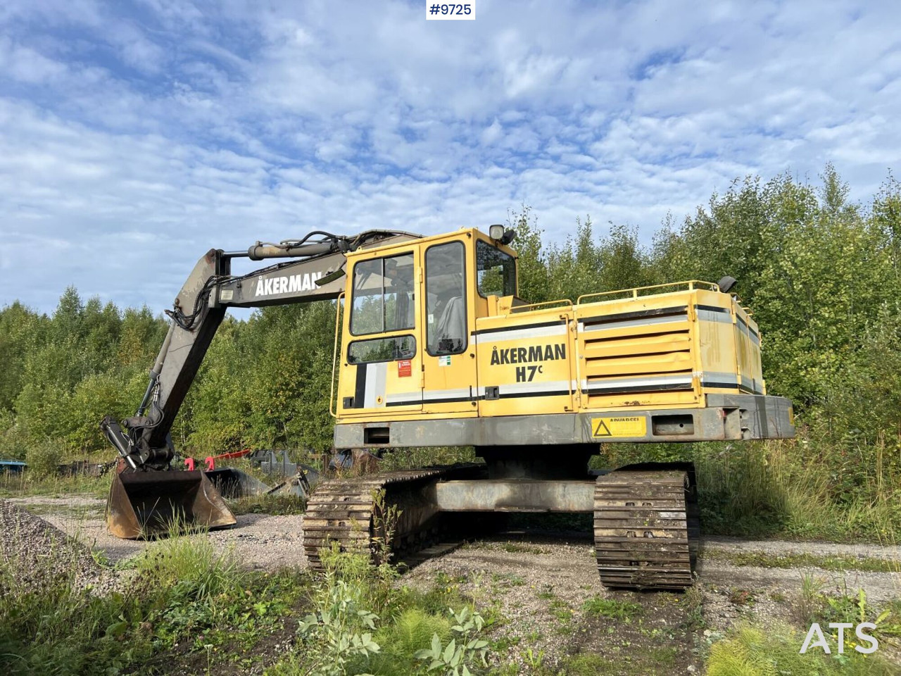 Akerman H7c Excavator with bucket - Crawler excavator: picture 1 Akerman H7c Excavator with bucket - Crawler excavator: picture 1