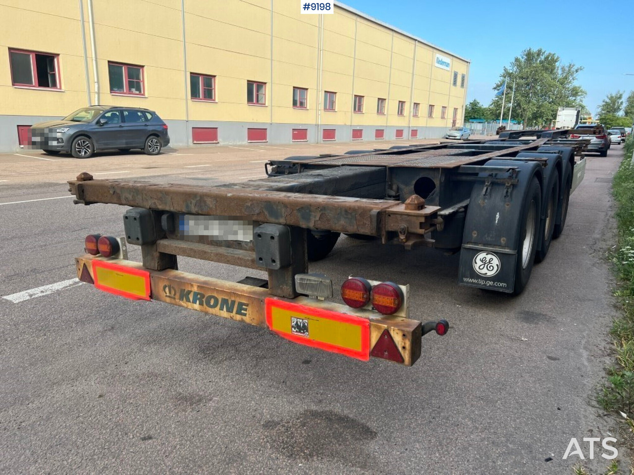 Container chassi - Krone SD - Container transporter/ Swap body semi-trailer: picture 4 Container chassi - Krone SD - Container transporter/ Swap body semi-trailer: picture 4