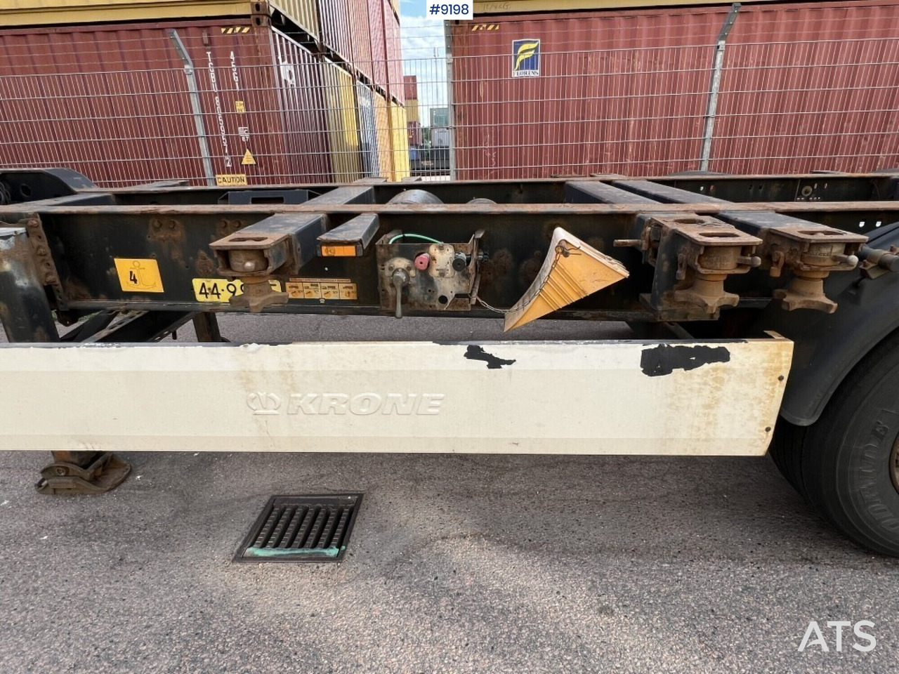Container chassi - Krone SD - Container transporter/ Swap body semi-trailer: picture 5 Container chassi - Krone SD - Container transporter/ Swap body semi-trailer: picture 5