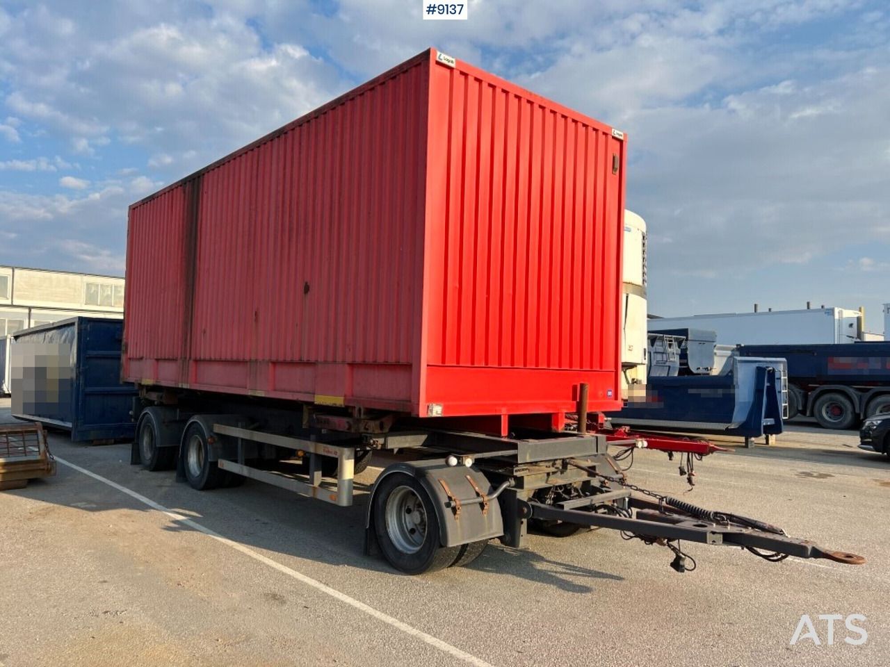 Container trailer LAGAB 5530-3-TC-LSC - Container transporter/ Swap body trailer: picture 1 Container trailer LAGAB 5530-3-TC-LSC - Container transporter/ Swap body trailer: picture 1