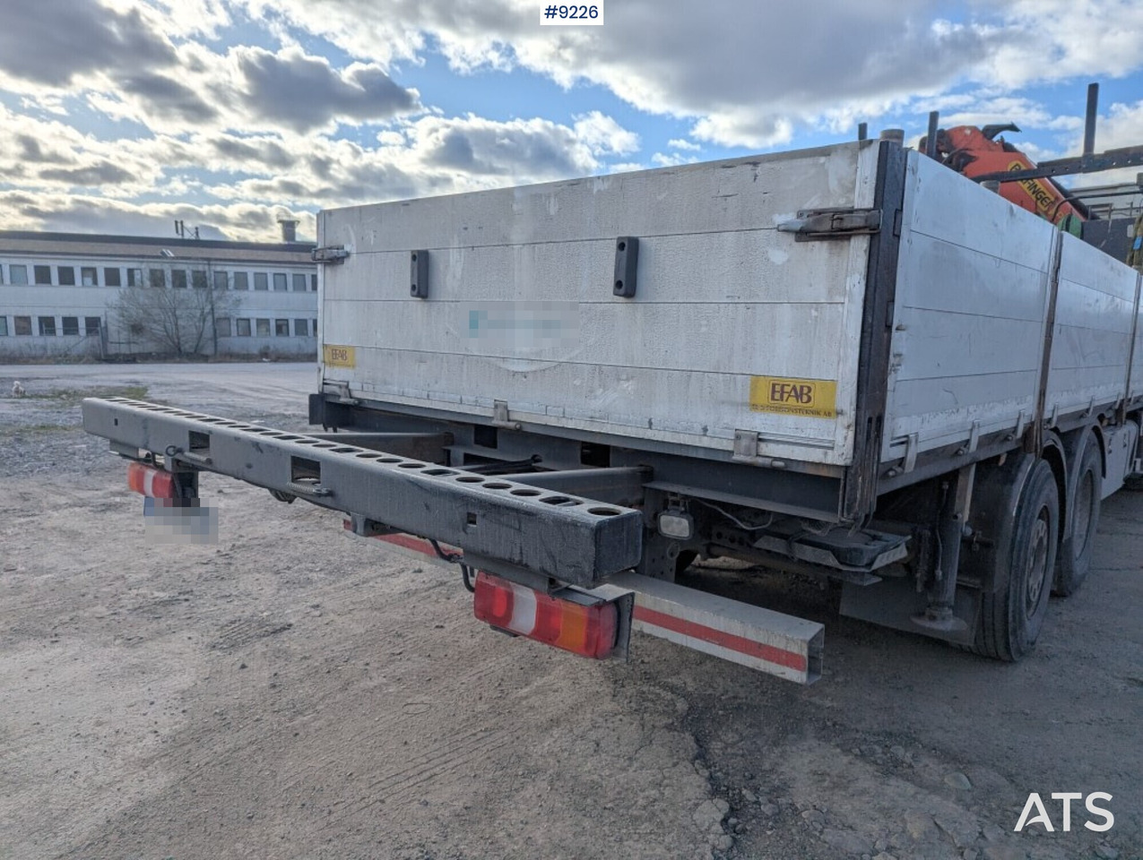 Dropside/ Flatbed truck, Crane truck Crane Truck Mercedes-Benz Actros 2542: picture 9
