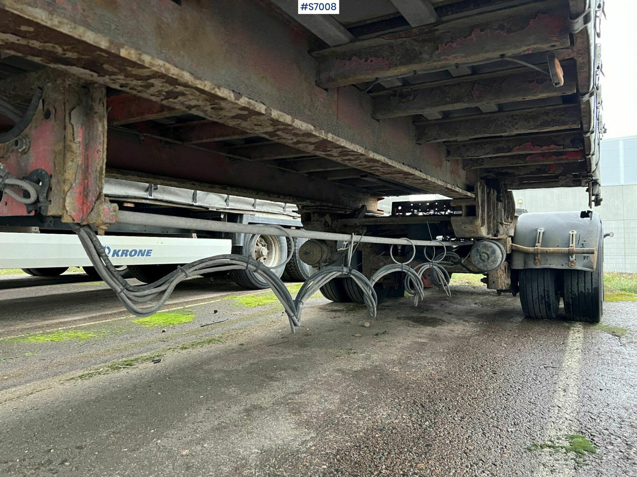 Curtainsider semi-trailer Fliegl SZS380 Link-Trailer: picture 11