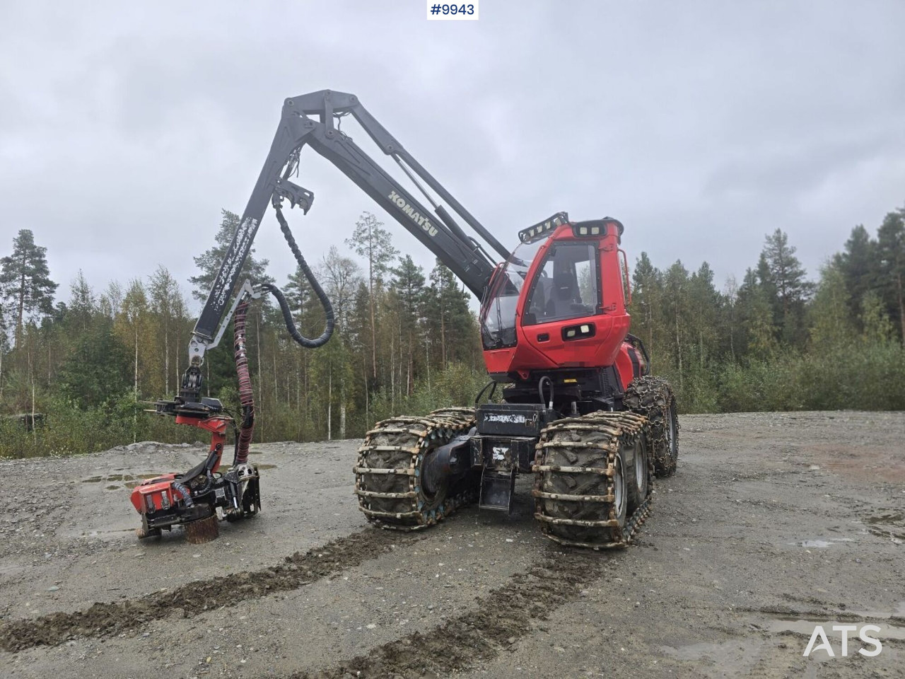Harvester Komatsu XH901-5 - Forestry harvester: picture 2 Harvester Komatsu XH901-5 - Forestry harvester: picture 2