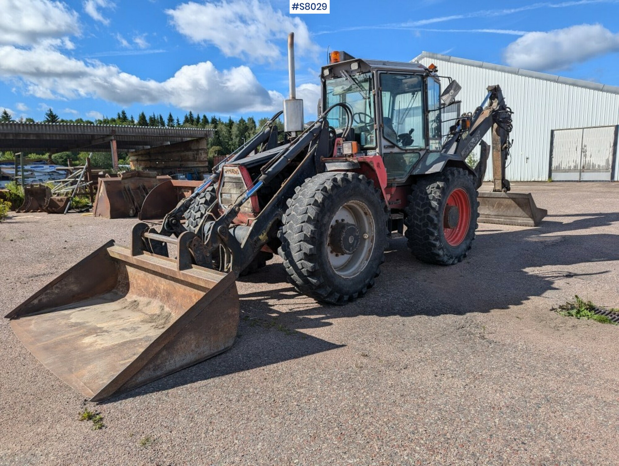 Huddig 1160 Backhoe loader - SEE VIDEO - Backhoe loader: picture 1 Huddig 1160 Backhoe loader - SEE VIDEO - Backhoe loader: picture 1
