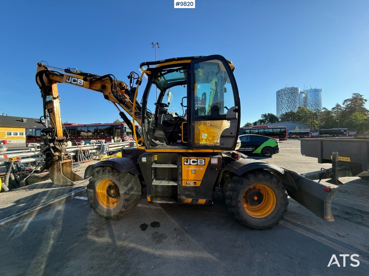 JCB Hydradig 110w wheel excavator with tiltrotator and attachments - Wheel excavator: picture 4 JCB Hydradig 110w wheel excavator with tiltrotator and attachments - Wheel excavator: picture 4