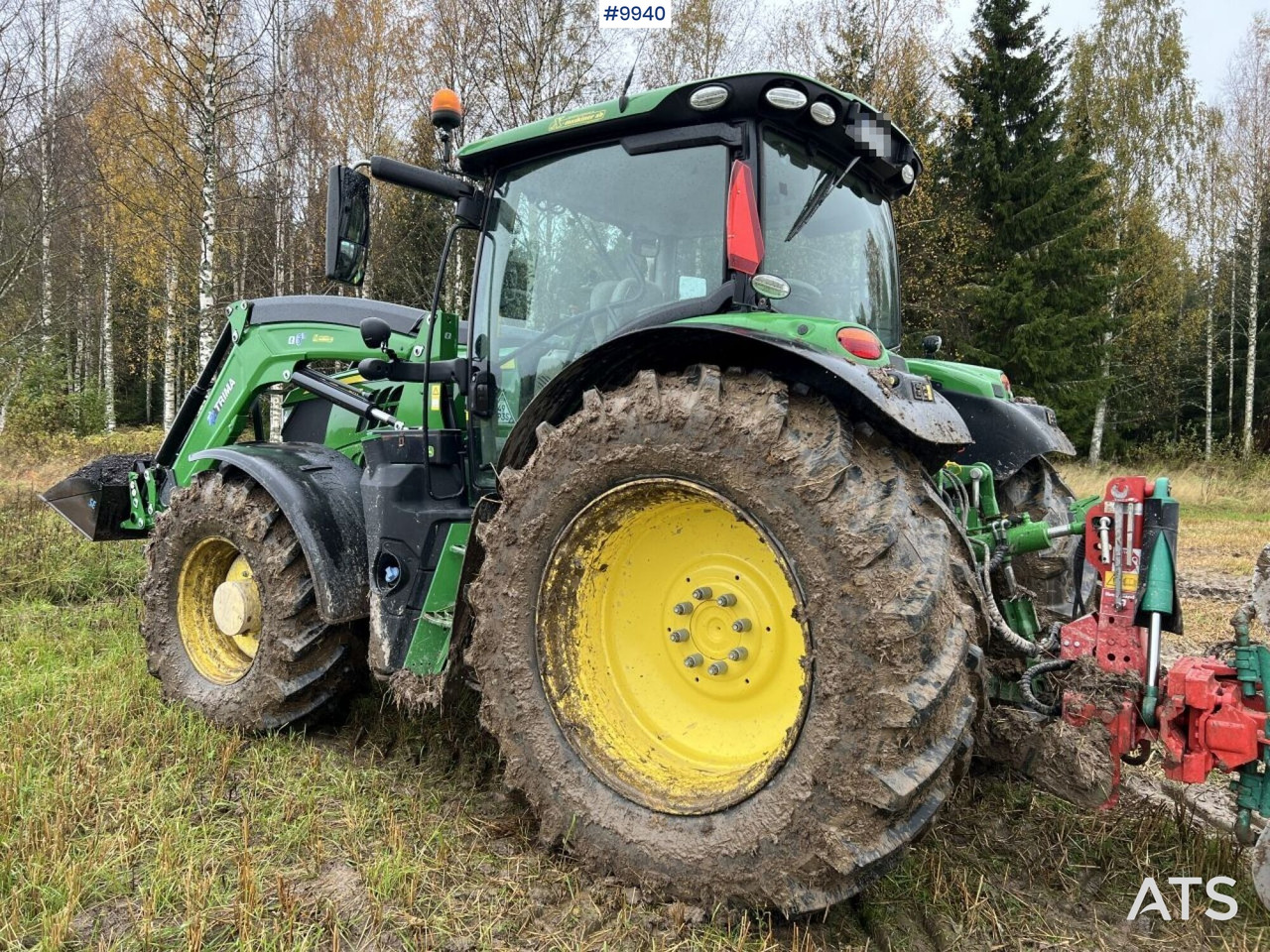 Leasing of  JOHN DEERE 6155R Agricultural tractor JOHN DEERE 6155R Agricultural tractor: picture 6