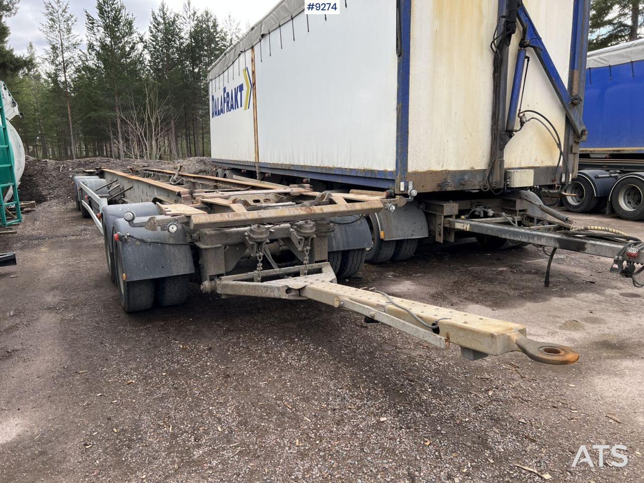 Kilafors Swap body trailer - Chassis trailer: picture 4 Kilafors Swap body trailer - Chassis trailer: picture 4