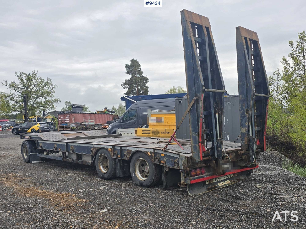 Machine trailer McCauley MAC-TLL3-33 - Low loader trailer: picture 2 Machine trailer McCauley MAC-TLL3-33 - Low loader trailer: picture 2