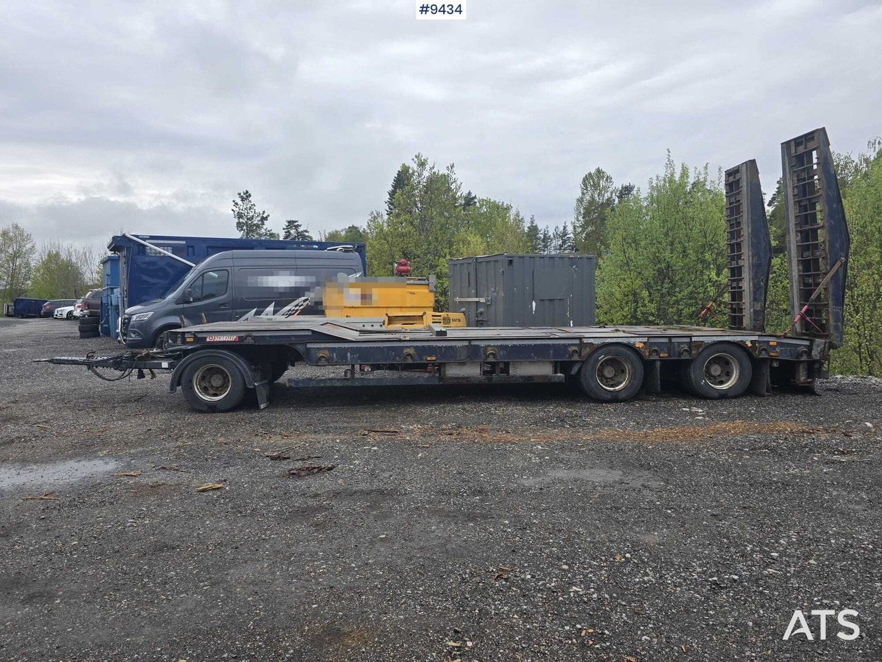 Machine trailer McCauley MAC-TLL3-33 - Low loader trailer: picture 5 Machine trailer McCauley MAC-TLL3-33 - Low loader trailer: picture 5
