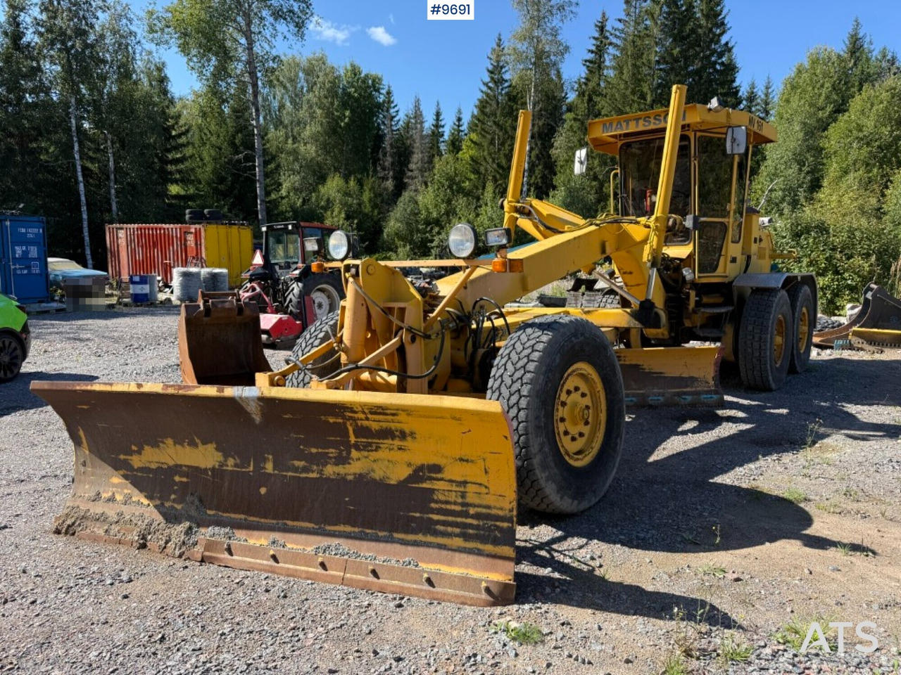 Motor Grader Mattsson NV 161 - Grader: picture 2 Motor Grader Mattsson NV 161 - Grader: picture 2