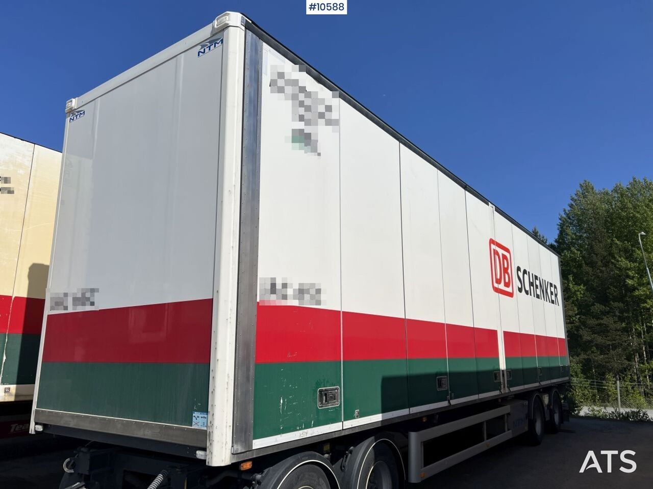 NTM UTPL-4 Box Trailer - 4-axle - Closed box trailer: picture 4 NTM UTPL-4 Box Trailer - 4-axle - Closed box trailer: picture 4