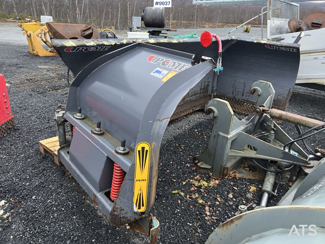 Plow Pome JETI/ Volvo, Large BM - Snow plough: picture 5 Plow Pome JETI/ Volvo, Large BM - Snow plough: picture 5