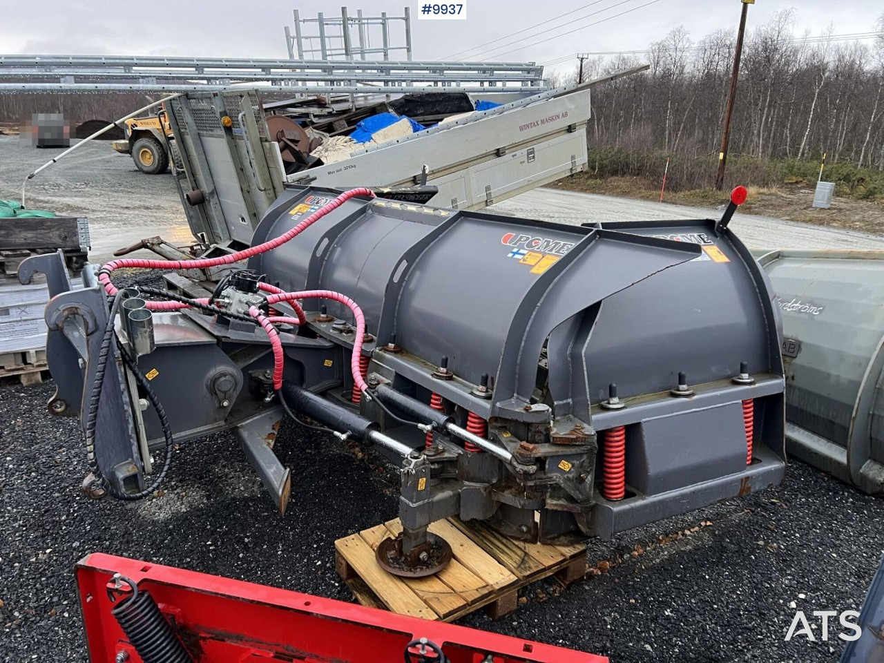 Plow Pome JETI/ Volvo, Large BM - Snow plough: picture 4 Plow Pome JETI/ Volvo, Large BM - Snow plough: picture 4