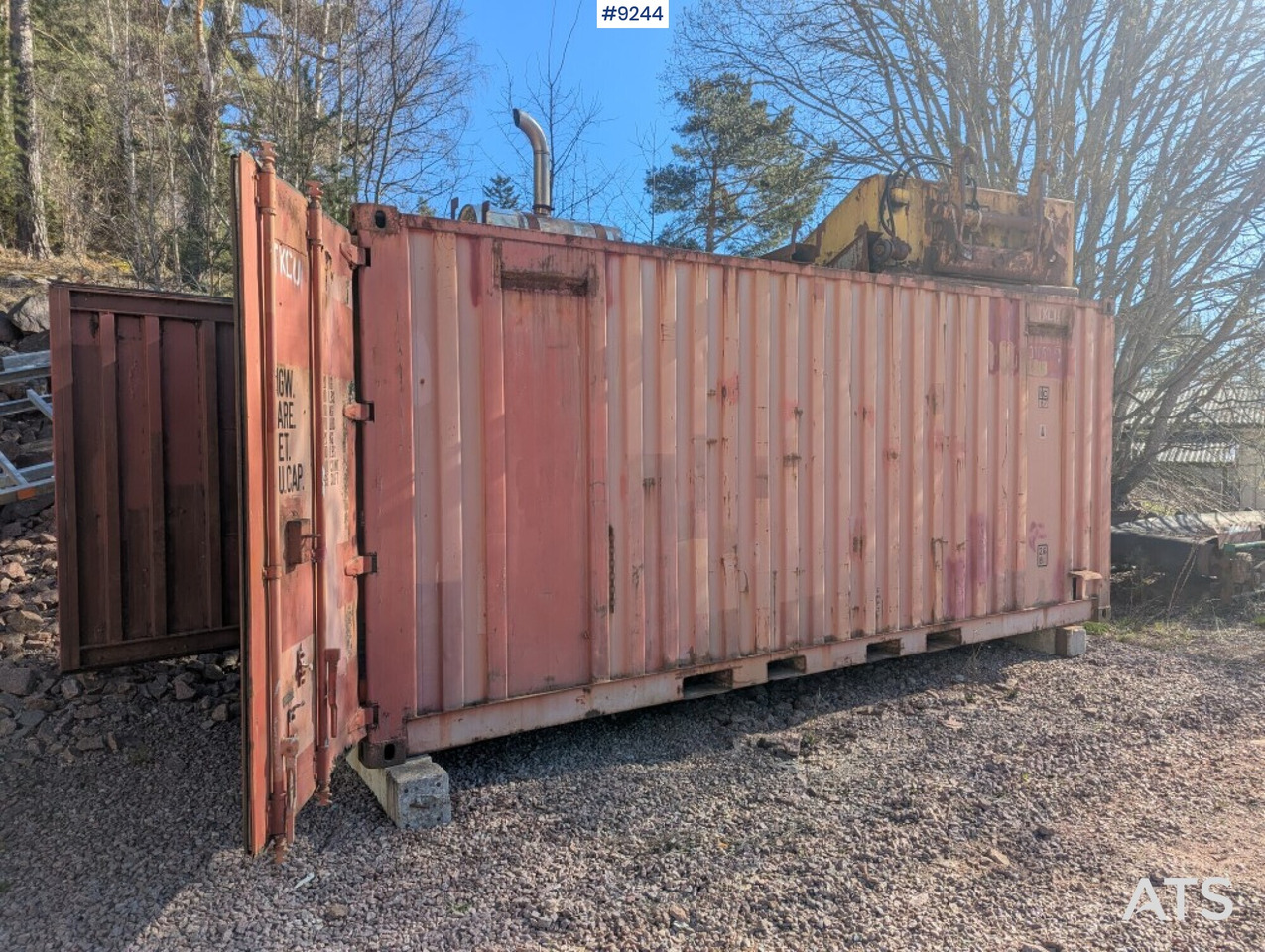 Power station in container, Scania engine and Hagglunds generator - Generator set: picture 5 Power station in container, Scania engine and Hagglunds generator - Generator set: picture 5