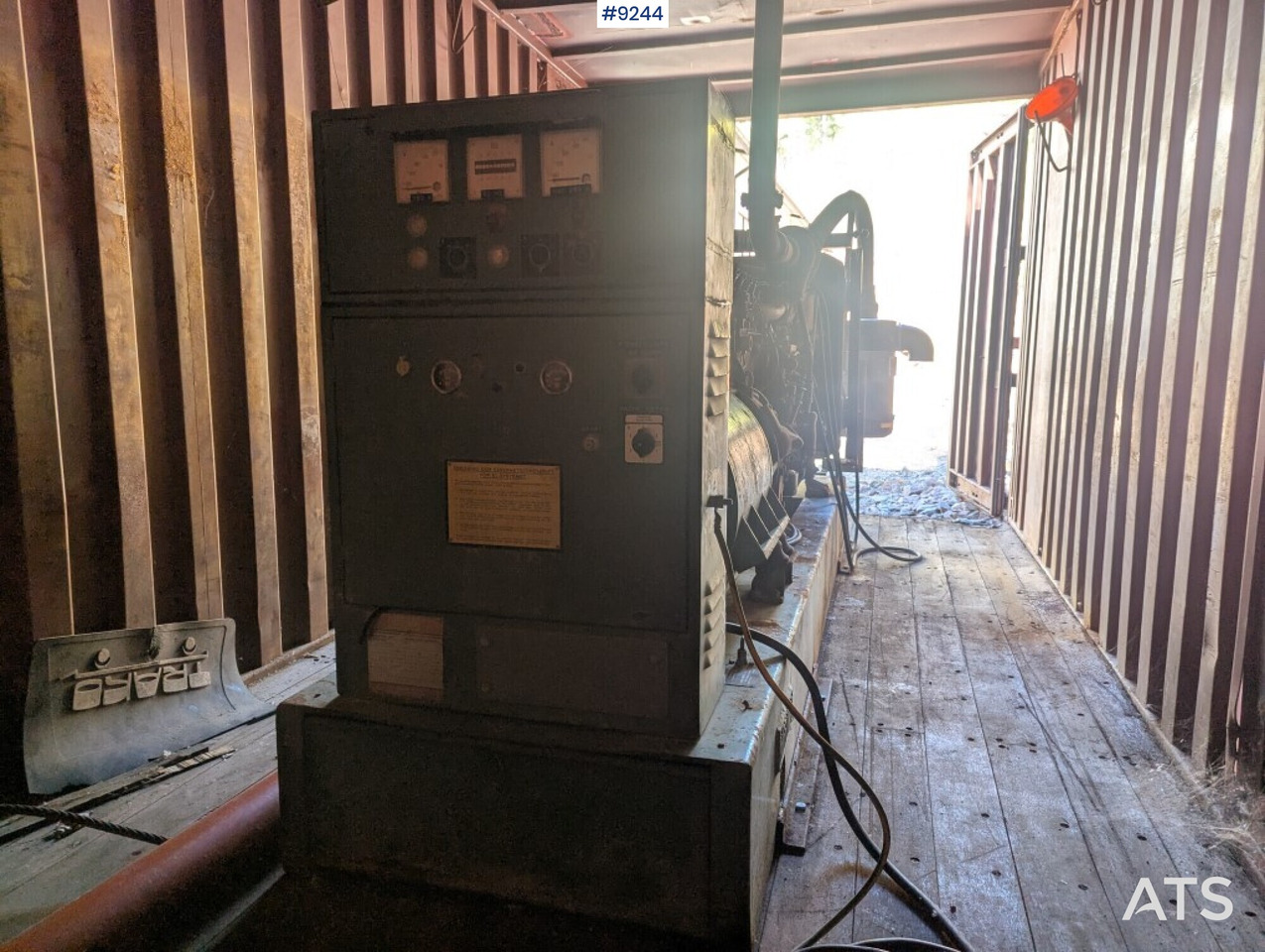 Power station in container, Scania engine and Hagglunds generator - Generator set: picture 4 Power station in container, Scania engine and Hagglunds generator - Generator set: picture 4