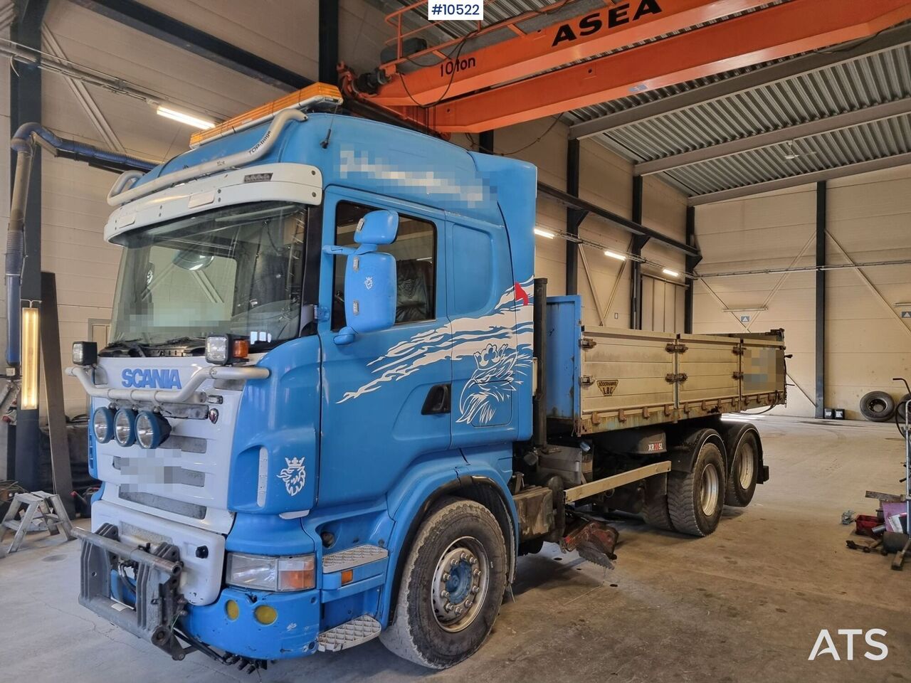 SCANIA R500 Flatbed Truck - Hook lift truck: picture 1 SCANIA R500 Flatbed Truck - Hook lift truck: picture 1