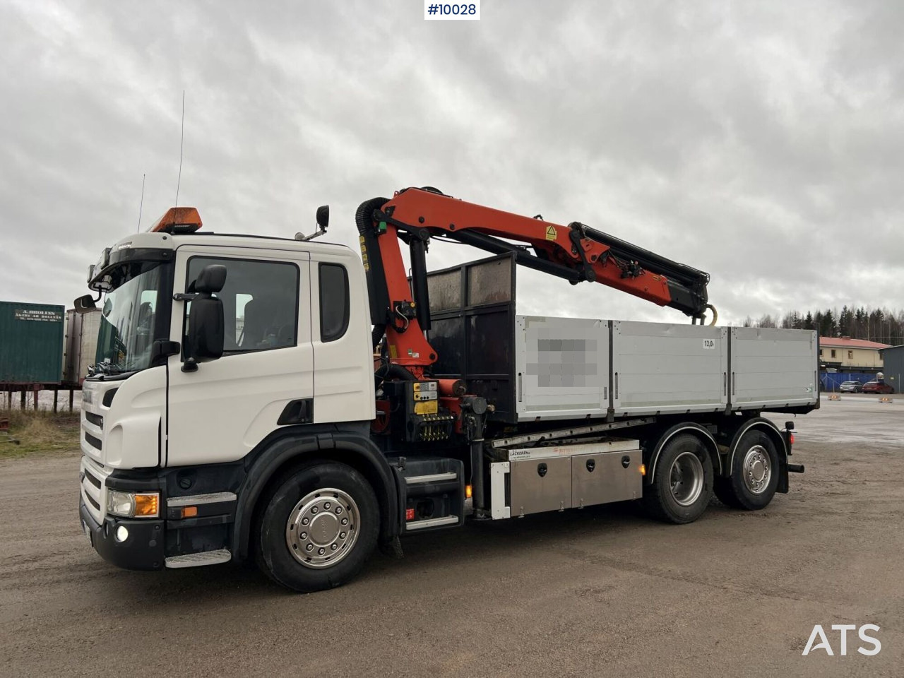 Scania P360 Crane truck/Dump truck - Palfinger 18002 - Tipper, Crane truck: picture 2 Scania P360 Crane truck/Dump truck - Palfinger 18002 - Tipper, Crane truck: picture 2