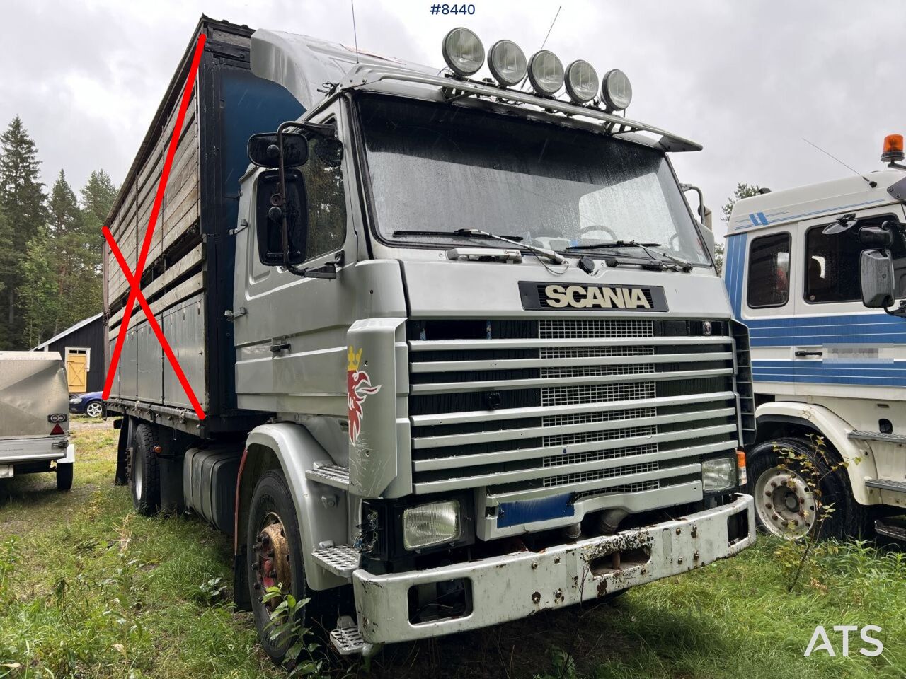 Scania R112-M, Chassis (See video) - Cab chassis truck: picture 3 Scania R112-M, Chassis (See video) - Cab chassis truck: picture 3